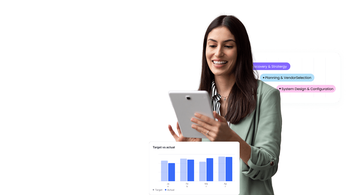 Odoo Consulting Services roadmap covering strategy, planning, and system design