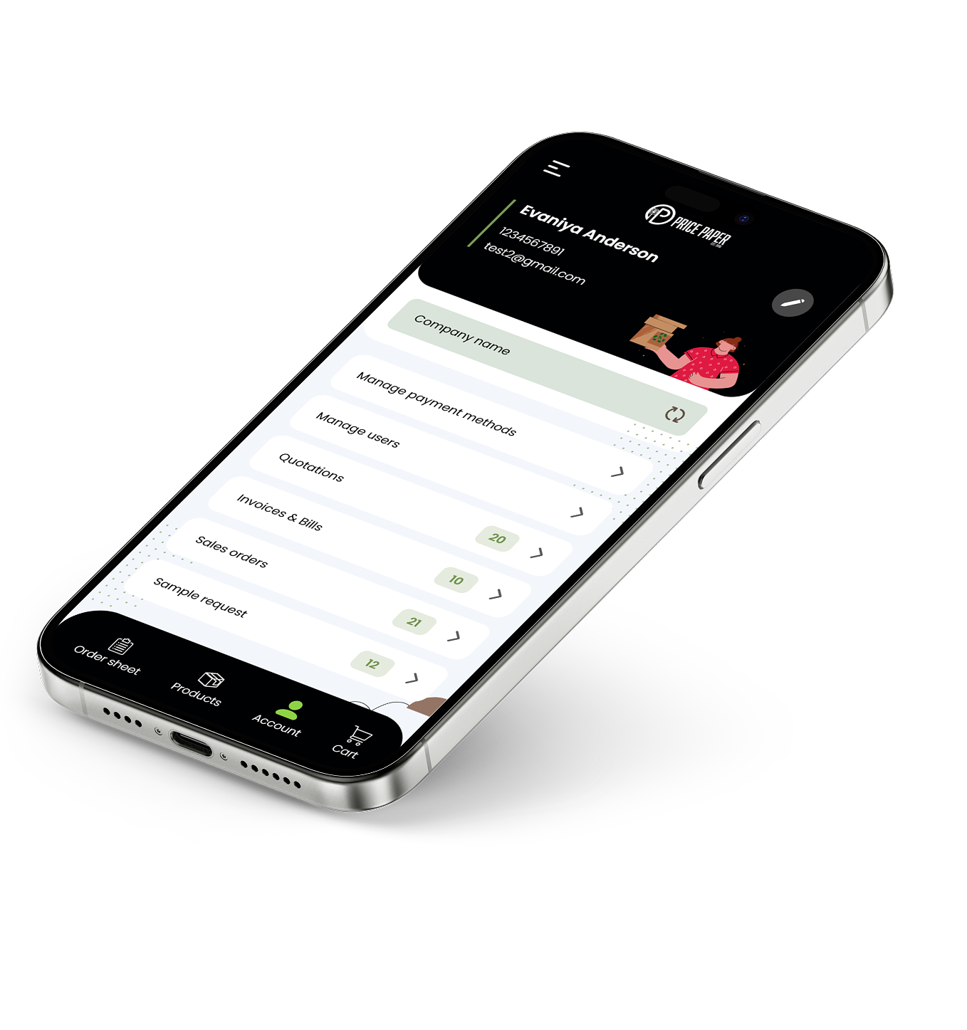 App Screen Main
