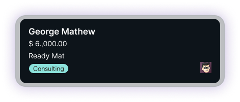 Vehicle Detail Card
